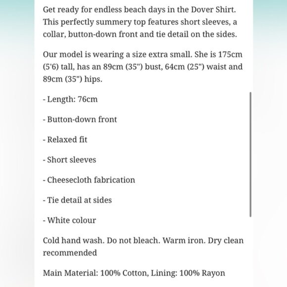 Lost in Lunar Dover top - Picture 9 of 9